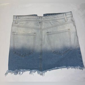 Beautiful tie dye denim skirt